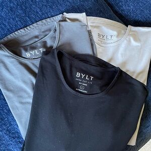 BYLT Premium Basics Drop Cut Long Sleeve 3 pack